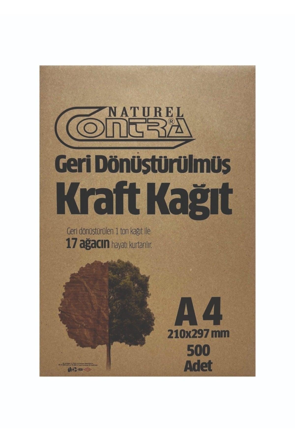 Kraft Paper A4 Brown 500 Pieces