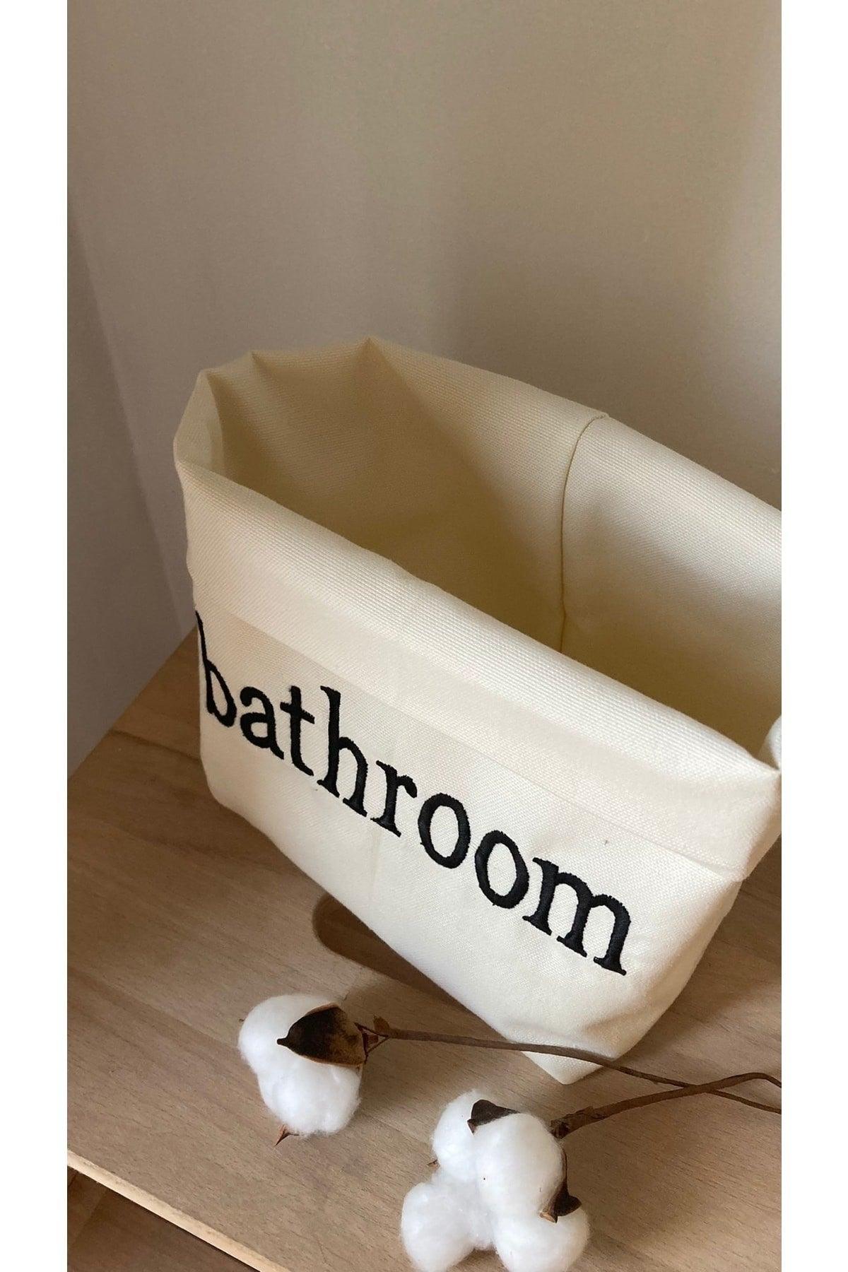 Cream Bathroom Bathroom Organizer - Swordslife