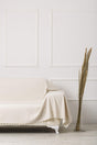 Cream Oversized Double-sided Sofa Bed Seat Cover Shawl Covering the Arms - Swordslife