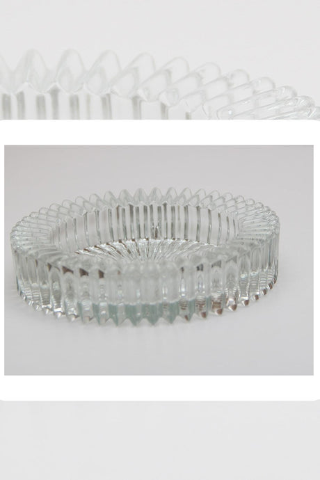 Crystal Luxury Glass Ashtray 14cm - Swordslife