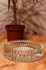 Crystal Luxury Glass Ashtray 14cm - Swordslife