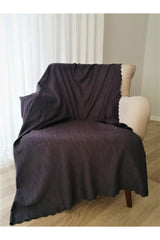 Ash Color Non-Slip Double Sided Sofa Bed Seat Cover Shawl - Swordslife