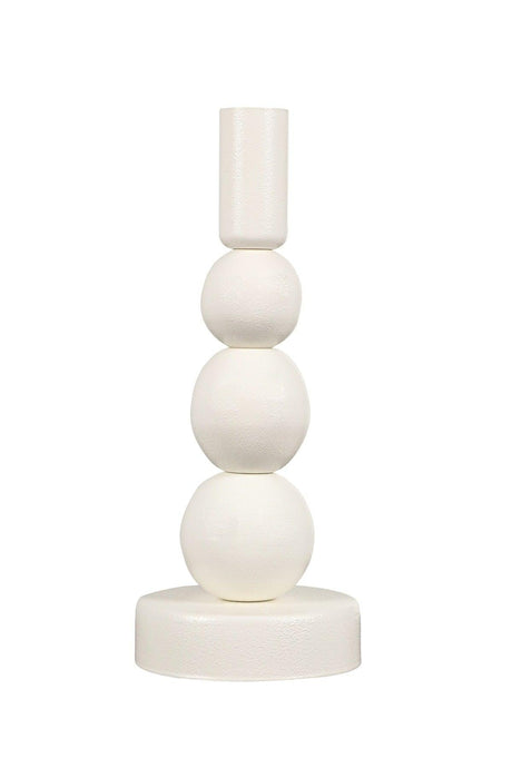 Tower Candle Holder White - Swordslife