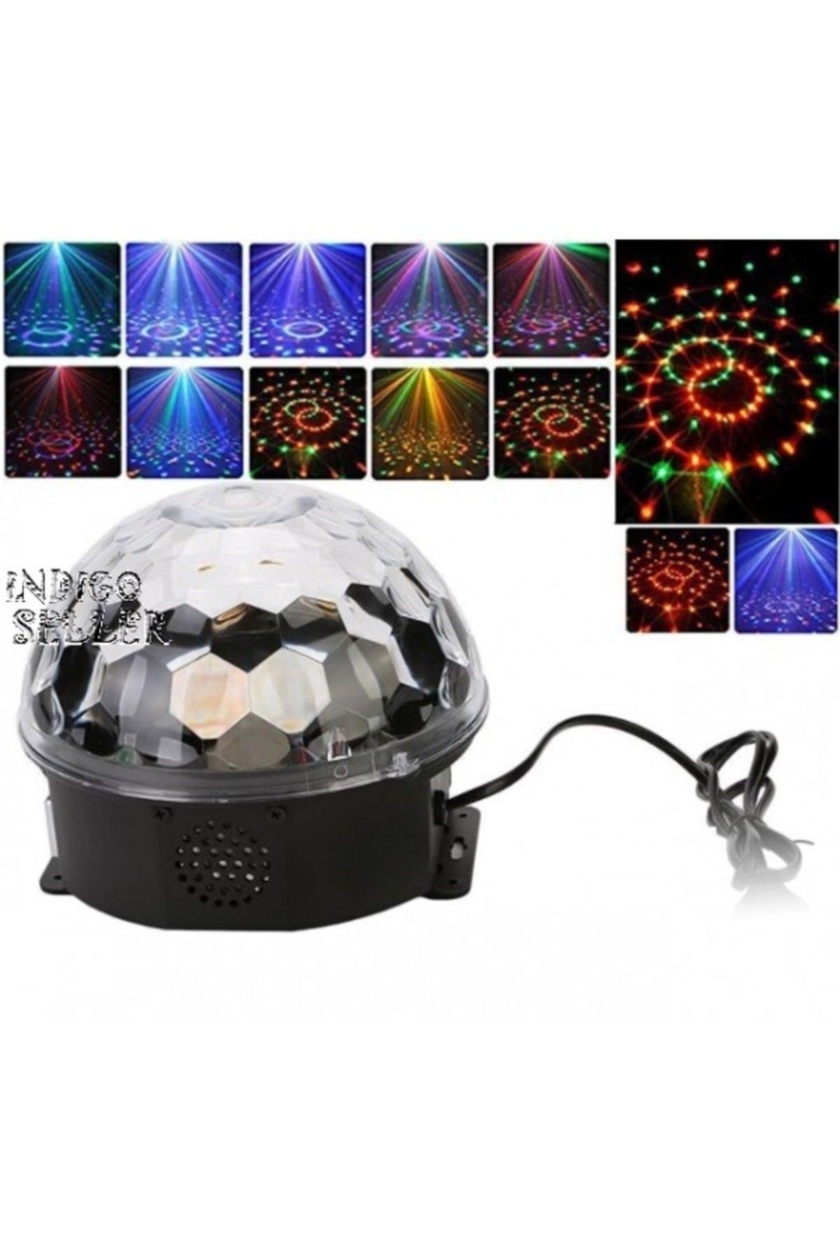 Operated Crystal Led RGB Disco Ball - Swordslife