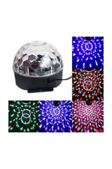 Operated Crystal Led RGB Disco Ball - Swordslife