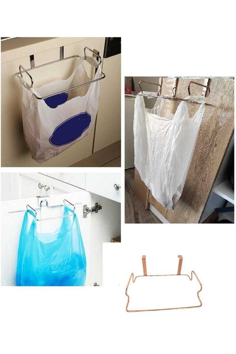 Kupfer Farbe, Luxus Müllbeutelhalter, Kann Montage Kabinettabdeckung Metal Sachet, Organizer - Swordslife