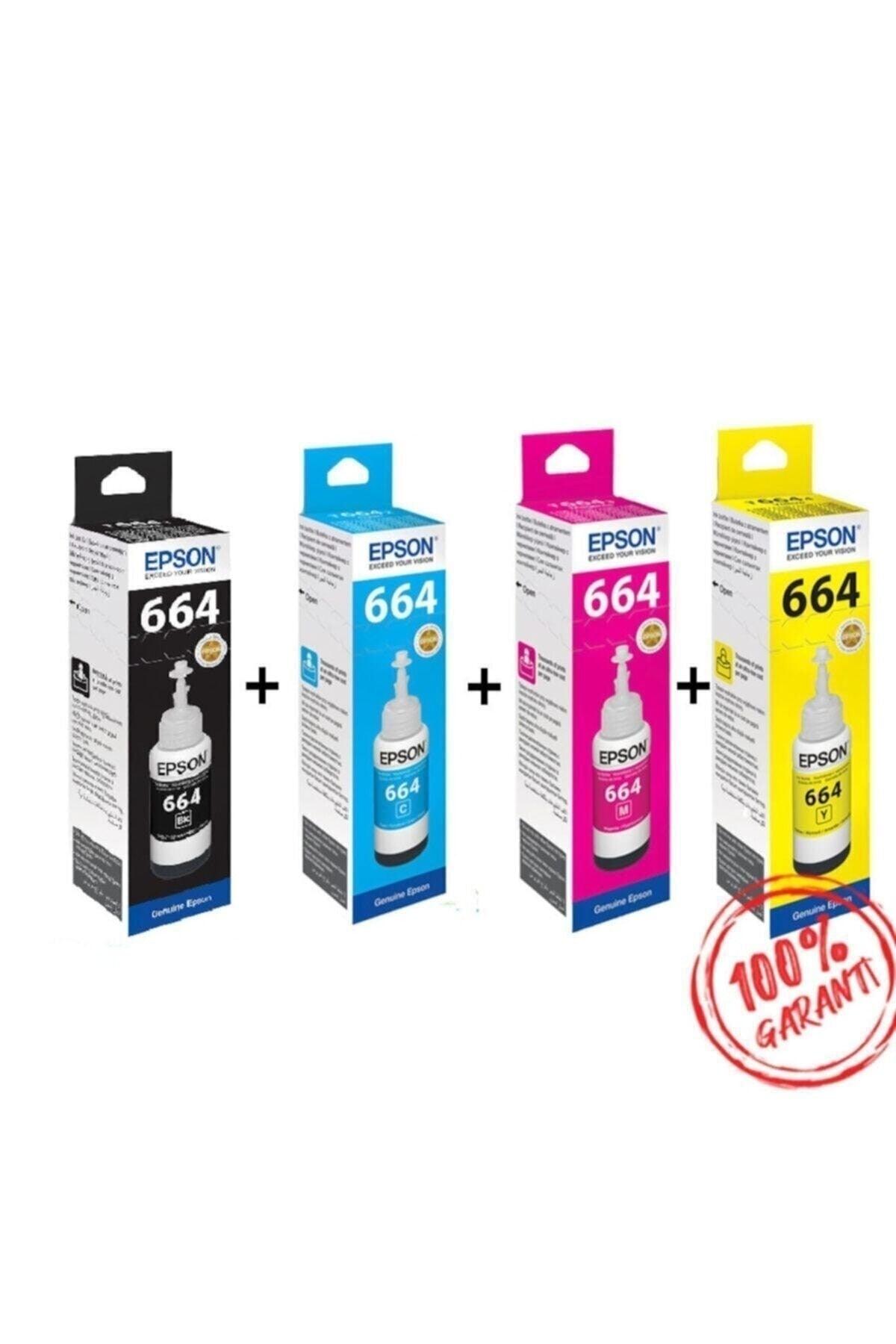 L3060 Printer Ink Set - T664 Original