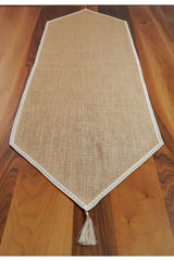 Lace Edge Jute Runner 40x200cm - Swordslife