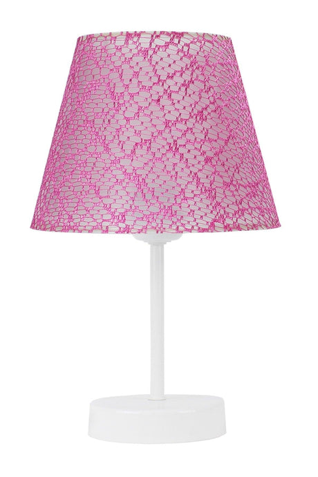 Lacy Pink Triple Lampshade Conical Chandelier Set Bedroom Lighting - Swordslife