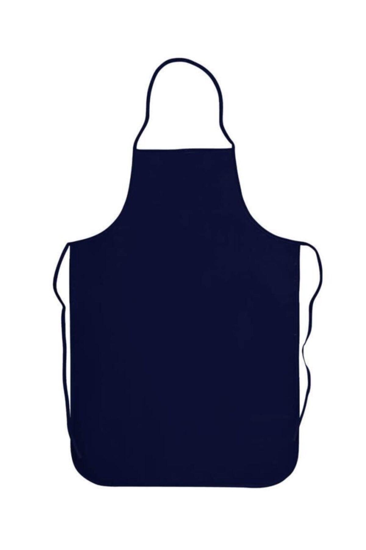 Navy Blue Hanging Dish Apron Laminated 70x120 Cm - Swordslife