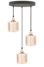 Lambent Plafonyer Glass (WHITE-GOLD) Chandelier - Swordslife