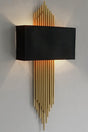Gold Decorative Wall Sconce with Lampshade - Swordslife