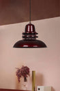 Lantern Cherry Color Chandelier Single Pendant Lamp Kitchen