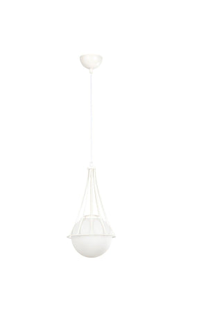 Lapis Single White-white Globe Glass - Swordslife