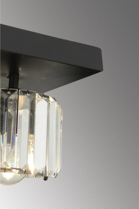 Lara 4-Set Black Y-10 Crystal Stone Chandelier - Swordslife