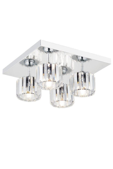 Lara 4-Set Chrome Y-10 Chandelier - Swordslife