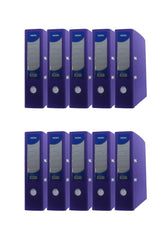 Large Plastic Folder (56411-100) Purple 10 Pcs