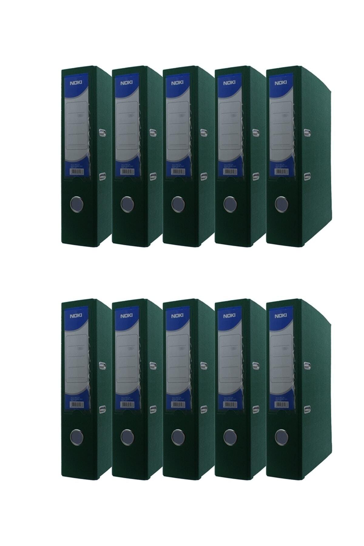 Large Plastic Folder (56411-160) Green 10 Pcs