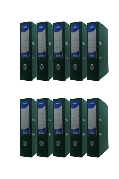 Large Plastic Folder (56411-160) Green 10 Pcs