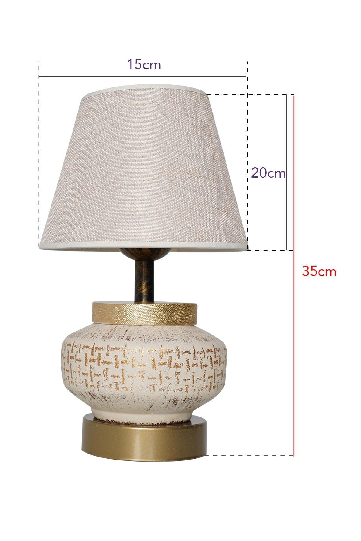 Larmes Lampshade Cream Gold - Swordslife