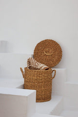 Laundry Basket With Lid Small Size Hn9006k