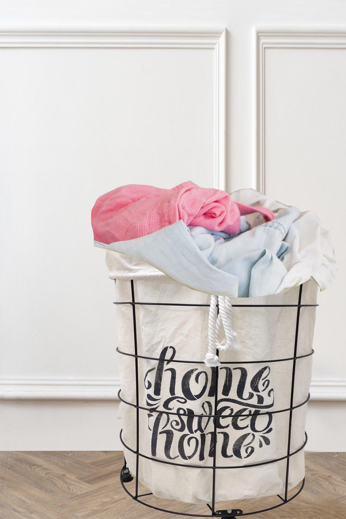 Laundry Basket, Organizer And Multi-Purpose Basket - 60x40cm - Swordslife