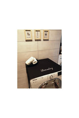 LAUNDRY WASHING MACHINE COVER BLACK - Swordslife