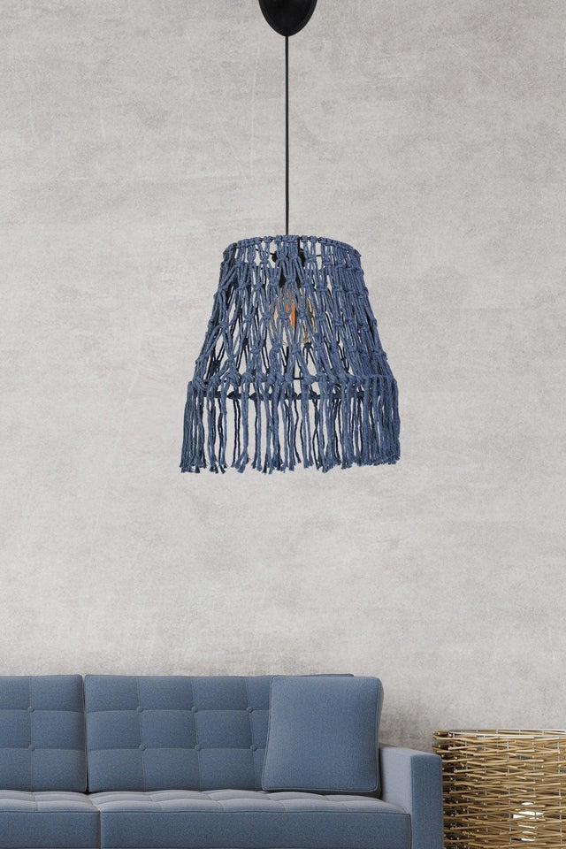 Laurier Handmade Blue Chandelier - Swordslife