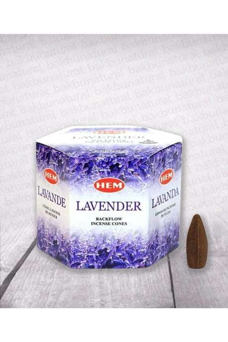 Lavender Backflow Backflow Waterfall Incense Cone 10 Pcs. - Swordslife