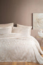 Leaf Double Bedspread Set - Beige - Swordslife