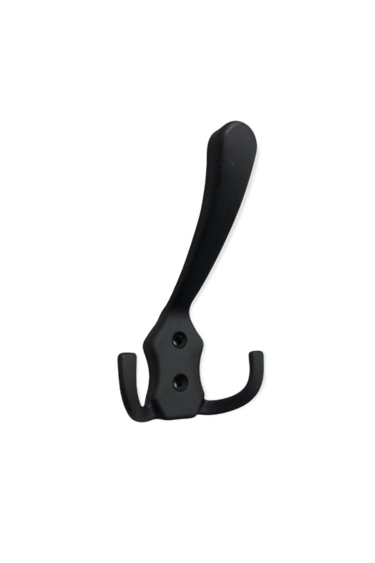 Yaprak Metax Matte Black Furniture Coat Rack