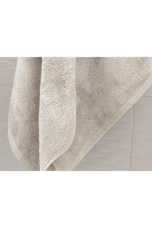 Leafy Bamboo Bath Towel 70x140 Cm Beige - Swordslife