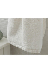 Leafy Bamboo Face Towel 50x90 Cm Cream - Swordslife