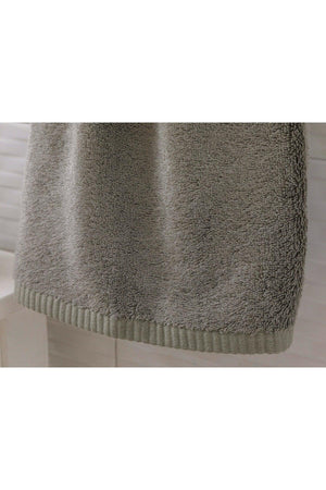 Leafy Bamboo Face Towel 50x90 Cm Dark Gray - Swordslife