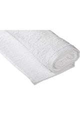 Leafy Bamboo Face Towel 50x90 Cm White - Swordslife