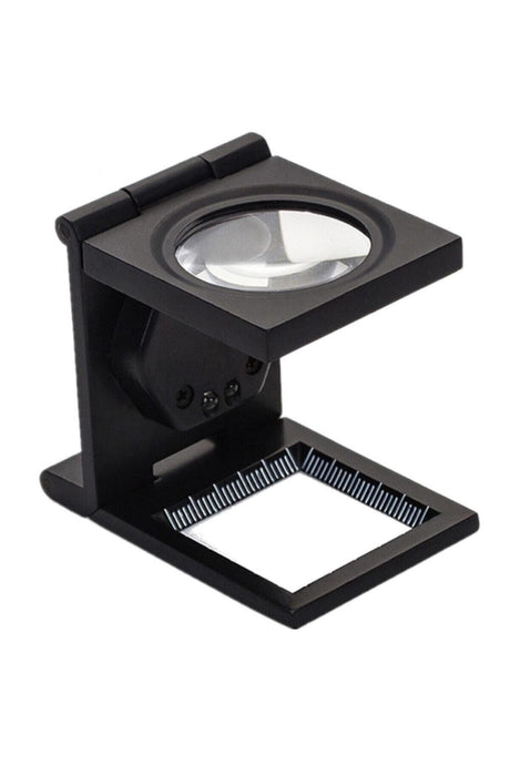 Led Illuminated Loop Lens Metal Folding Scale