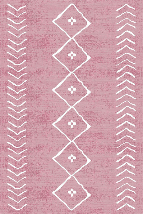 Stain Resistant Thai Feather Velvet Stain Resistant Fabric Moroccan Pattern Washable Table Cloth Mso194 - Swordslife