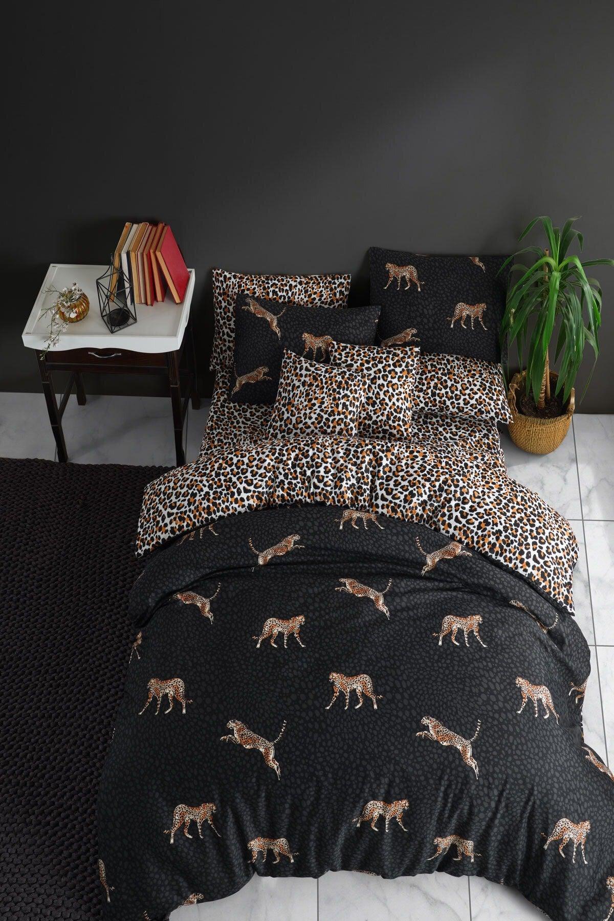 Leopard Double Duvet Cover Set - Swordslife