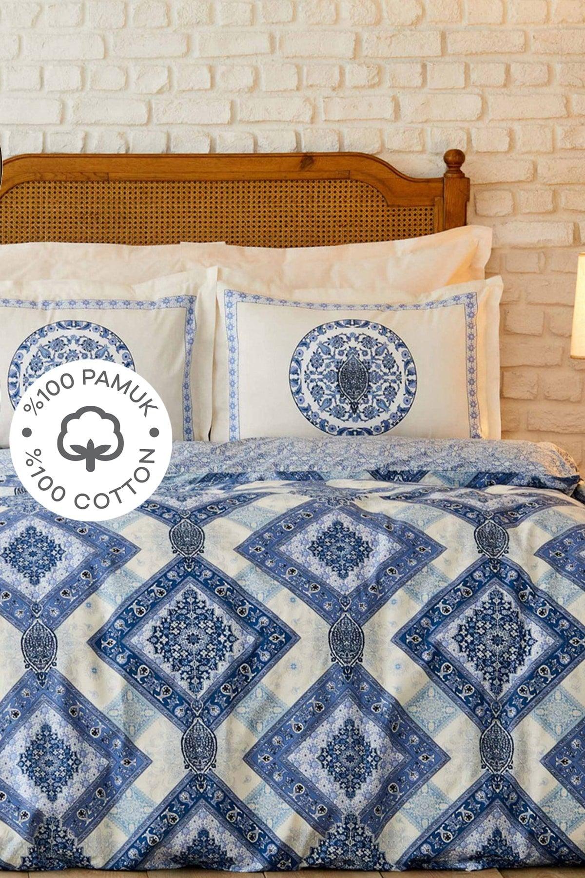 Levni 100% Cotton Double Duvet Cover Set - Swordslife