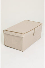 Covered Multi-Purpose ( Laundry-storage-organization etc.) Storage Bag, Box Mega 60x40x30 - Brown - Swordslife