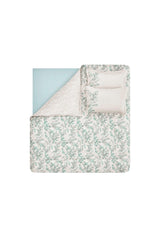 Lidia Ranforce Double Duvet Cover Set - Sage - Swordslife