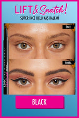 Lift & Snatch! Brow Tint Pen Black - Brow