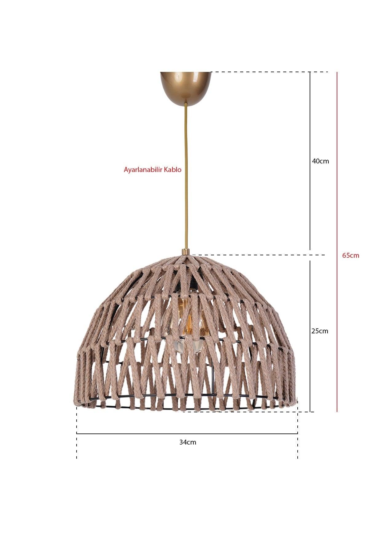 Ligament Chandelier Brown Hnmd-42 - Swordslife