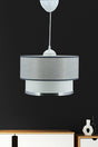 Light Gray Pendant Chandelier E58 - Swordslife