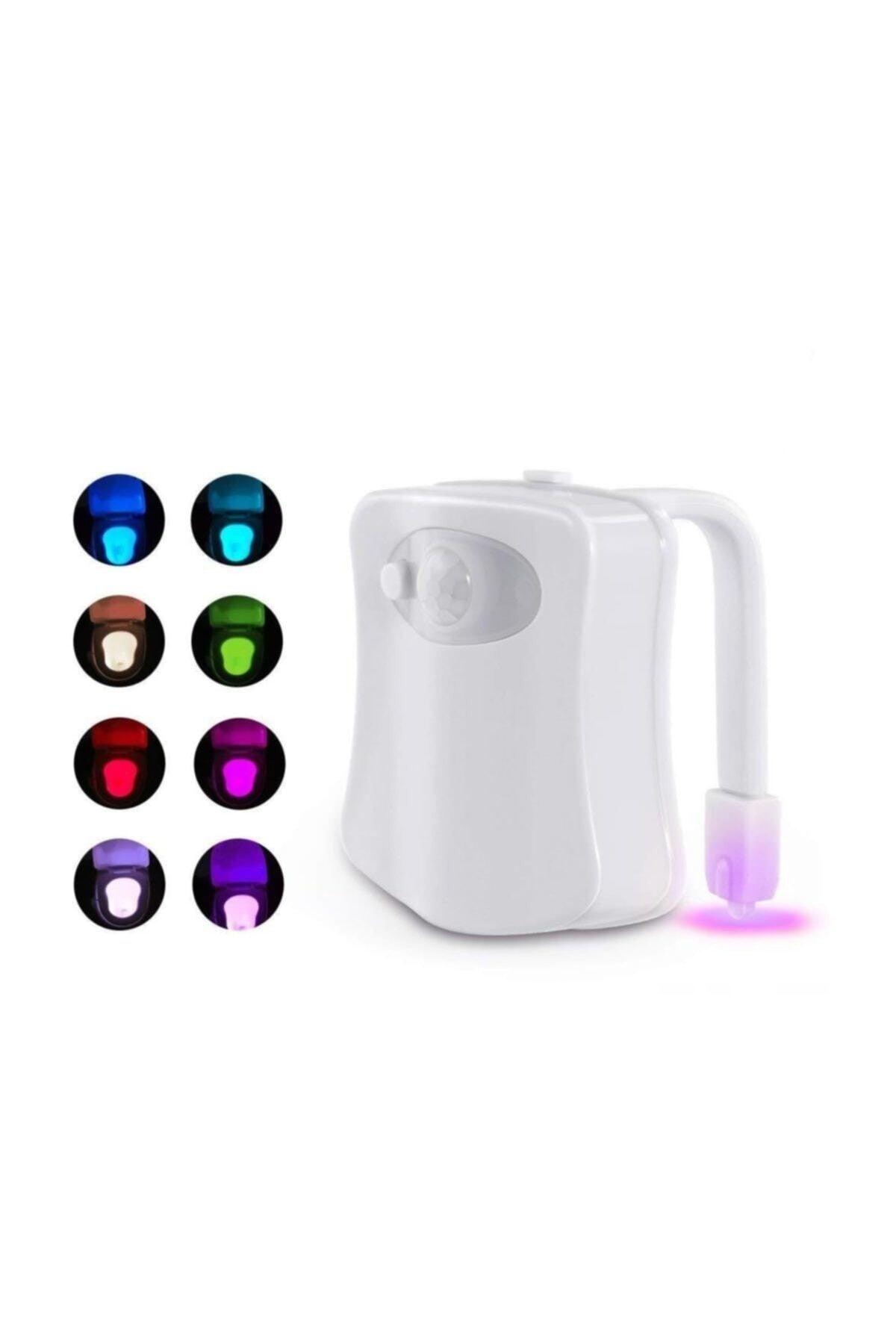 8 Colors Led Light Moving Lightbowl Toilet