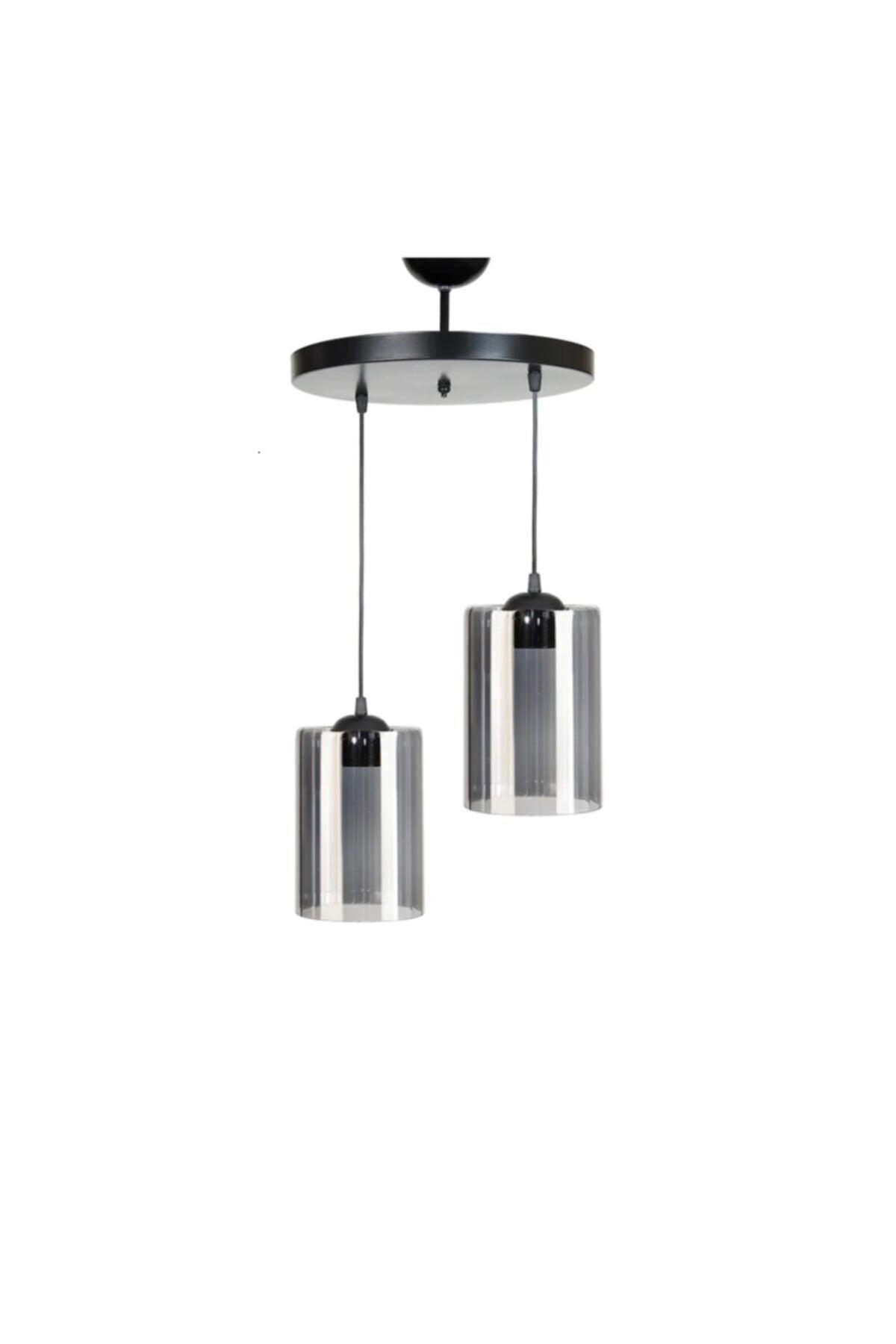 Lighting Modern Decorative Smoked Glass Marine 2 Chandelier - Swordslife