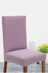 Lycra Washable 4-Seat Chair Cover | Chair Cover Lilac - Swordslife