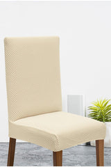 Lycra Washable Single Chair Cover | Chair Cover Cream - Swordslife