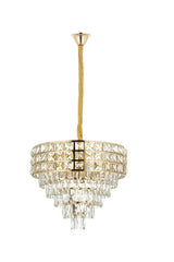 Liliana 50 Yellow Crystal Stone Chandelier - Swordslife