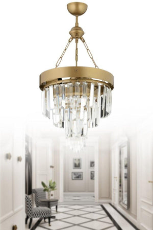 Linda 30 Tumbled Luxury Crystal Stone Chandelier - Swordslife